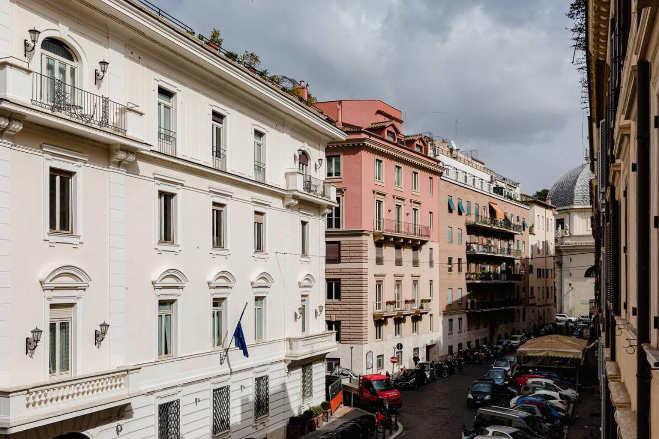 Ferienwohnung World Wide Bed Piazza Del Popolo Rom Exterior foto